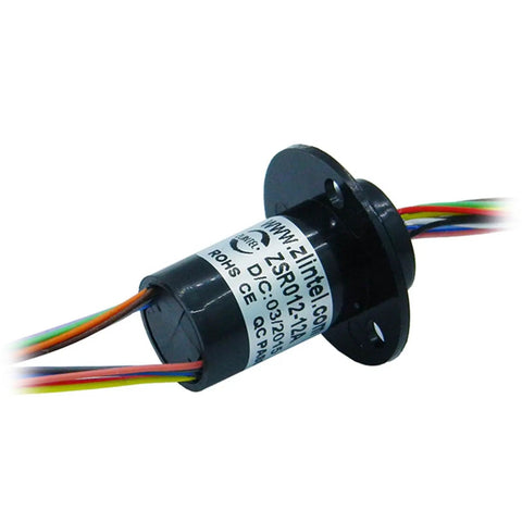 Compact Electric Slip Ring Coupling For Handheld Pan Tilt Stage Lighting Integrated Visual Rotary Joint