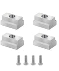 Toyota Bed Rail T Slot Nut Screw Kit 4 Pack for Tacoma and Tundra heavy duty rust resistant steel hardware bolts