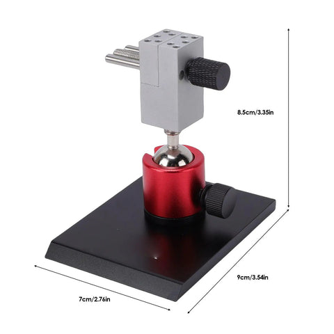 Mini Vise Clamp For Jewelry Making Adjustable Jaw Opening From 0 To 2.48 Inch 360 Degree Rotating Workbench Vise Pro Grade Base