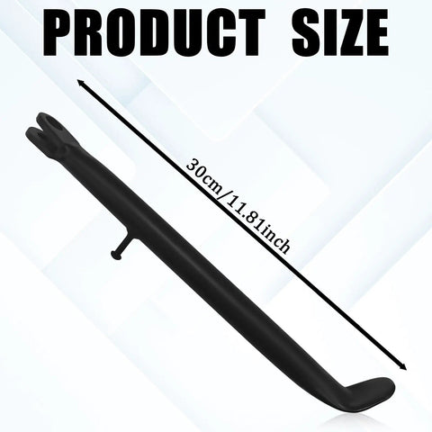 Stainless Steel Dirt Bike Stand With Spring, Motorcycle Side Kickstand for Dirt Pit Bikes, measuring 30cm/11.81 inch.