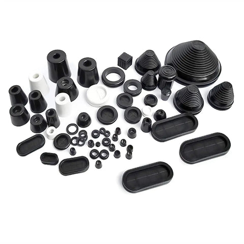 Assorted O-Ring And Gasket Kit For Wiring Cable And Hose Seals Oval Rubber Grommets Blanking Holes 30x85mm CxD Set