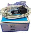 SV-2M SV-30 SV-50 Photoelectric Switch Sensor Kit with 30 cm range, white cable, on product box, easy install