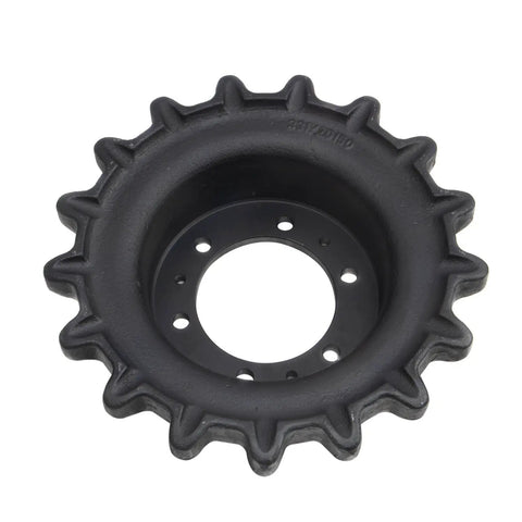 Heavy Duty Workhorse Drive Sprocket Compatible With JCB 180T 190T 1110T Track Machinery Replaces 33120150 showing six bolt holes.