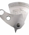 Stainless Steel Weld Gauge With Inch Scale For Fabrication And Weld Setup Rust Resistant Workshop Tool For Welders Metalworkers