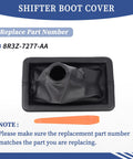 Shifter Boot Cover For Ford Mustang 2005 2009 Manual Transmission Gear Change Lever 8R3Z-7277-AA Replacement image.