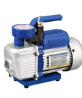 Front view of Beast 5 Liter Vacuum Pump For R32 Refrigerant Systems 3L Variant Evacuation And Maintenance Filtration For Auto HVAC Compressors.