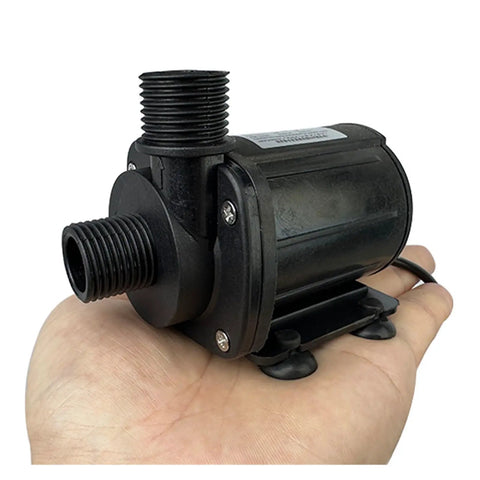 Heavy Duty 3000L/h Submersible Water Pump With Automatic Control 12/24V DC High Flow Capable Of Moving Over 8M Height Smooth Quiet Operation Ideal For Industrial Use Long Lasting Build Low Noise Performance
