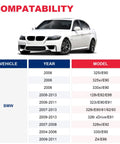 BMW Engine Upper Radiator Coolant Water Hose Pipe Replacement Fits E82 E88 E92 E90 E91 Z4 128i compatibility chart with car image