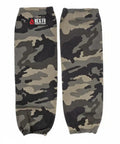 Heavy Duty Welding Sleeves For Men And Women With Kickass Arm Protection in slick camo hue, 21 inches long, made of flame-retardant material.