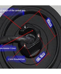 Close-up of High Precision Brushless Motor With Built In Driver And Encoder For Robot External Rotation Bus