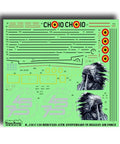 C130 Hercules 1 To 144 Scale Decal For Belgian Air Force 45th Wing D144156 with detailed aircraft markings