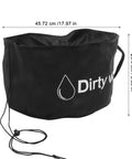 RV Hose And Water Tube Storage Bag Big Capacity Organizer With Sturdy Zipper And Handle, Oxford Cloth, dimensions shown