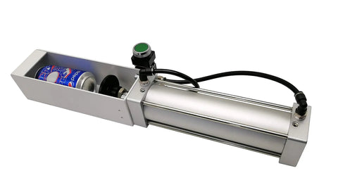 Beefy Pneumatic Can Crusher For Aluminum Cans With Metal Frame Eco Friendly Recycling Tool Crushes Soda And Beer Cans Up To 2.8 Diameter