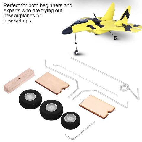 RC Airplane Landing Gear Set With Colorful Exquisite Design For Fixed Wing Model Aircraft, Easy Landing And Smooth Touchdowns