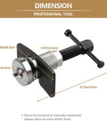 Dimensions of Disc Brake Caliper Piston Rewind Tool DIY Friendly Wind Back Tool Set For Left And Right Hand Threaded Calipers