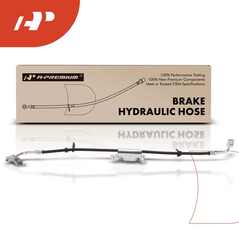 Front Passenger Side Brake Hydraulic Hose For Jeep Wrangler 2011 To 2017 And Wrangler JK 2018 Direct Fit Replacement EPDM Rubber