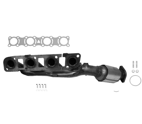 Nissan NV2500 5.6L Left And Right Catalytic Converter Manifold Replacement Parts For 2017 2021 Models with gaskets and hardware