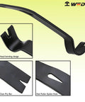 15 Inch Pry Bar Scraper With Chisel End Heavy Duty Nail Puller Chrome Vanadium Steel Rust Resistant Crowbar Features