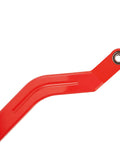 Radius Arm For Polaris RZR XP 1000 And XP 4 1000 Beefed Up High Clearance Rear Boxed Arms Aluminum And 304 Stainless Steel Red Powder Coated Off Road Durable Upgrade red rear radius arm with bearing eye