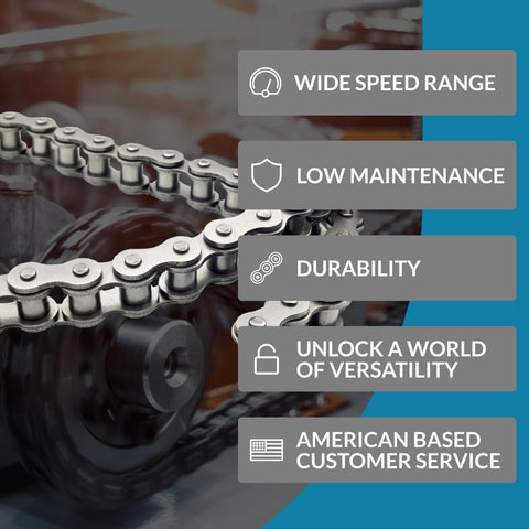 ANSI 40 Roller Chain Offset Links Half Link For Half Inch Pitch, 10 Pack, Ideal For Chain Length Adjustment, Repair, And Replacement On Single Strand Chains