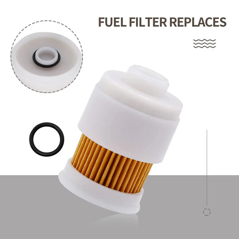 HPDI Outboard Fuel Filter Replacement For VMAX 150HP To 250HP Models 68F-24563-00-00 Marine Fuel Filter Part For Select HPDI Motors Built To Stand Up To Saltwater And Tough Conditions Easy Install
