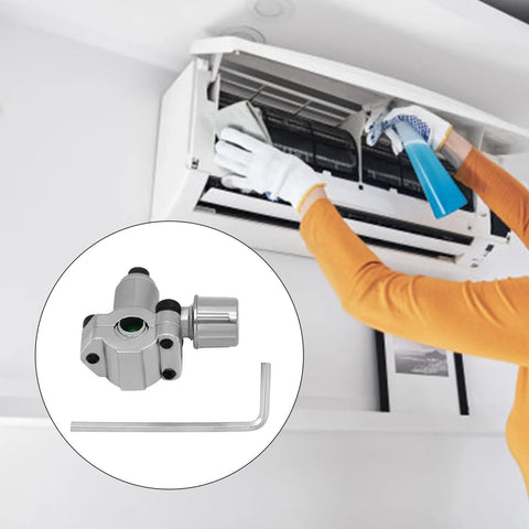 Amazon BVP31 refrigeration needle valve kit with wrenches; metal valve and L-shaped Allen key