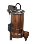 1/2 HP Submersible Sump Pump, 1-1/2 Inch Discharge, 280 Series, Automatic With VMF Switch, Quick Connect Power Cord, Oil-Filled Motor