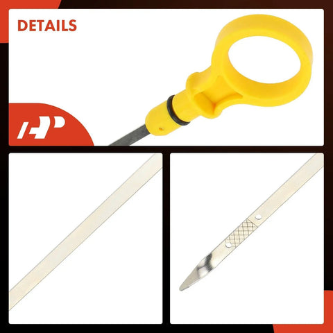 5.0L V8 Engine Oil Dipstick For Ford F-150 And Mustang 2011 2012 2013 2014 Replaces BR3Z6750A BR3Z-6750-A close-up details