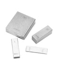 83 Piece High Precision HSS Gauge Block Set Delivering Dead On Accuracy With Rock Solid Durability For Router And Table Saw Woodworking Calibration Gauges includes various hardened steel blocks.