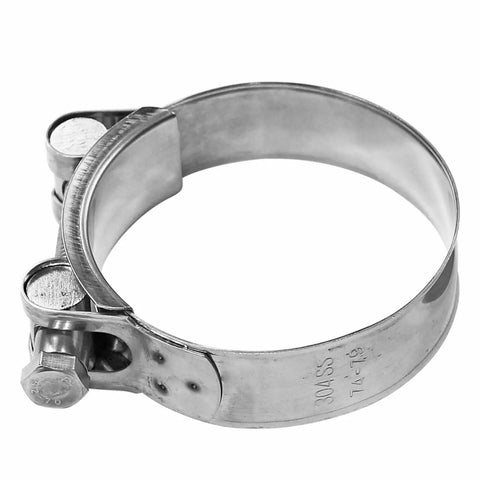 Adjustable T Bolt Hose Clamps Fit 2.67 To 2.87 Inches Crafted In Top Tier 304 Stainless Steel Heavy Duty Turbo Pipe Strap Band Rock Solid Zero Slop Leak Free Seal Two Pack