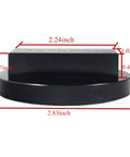 Jack Pad Adapter, anodized black, 1-pc replacement for BMW jack points compatible with multiple BMW models