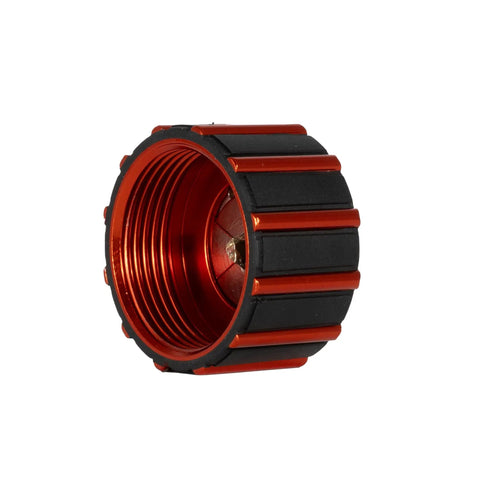 Heavy Duty 5 16 Inch Manual Tube Expander Head For Copper Aluminum Lines Smooth Zero Leak HVAC Mini Split Belling Tool No Sweat Beast Mode Top Notch Gear with red and black design.
