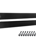 Badass 1U Blank Rack Panels For 19 Inch Server Cabinet And Network Rig With Heavy Duty Steel Filler Covers In Sleek Black, 10 pack with screws.