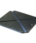 Large Base Plate For Ellipse Circle Cutting Router Jig With Extra Dovetail Keys And Pivot Pins Smooth Operator Guide Base top view showing solid phenolic material.