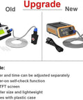 Old vs. New Powerful 1500W PDR Heater Hot Box for Dent Repair Magnetic Induction Auto Body Dent Removal Tool comparison.