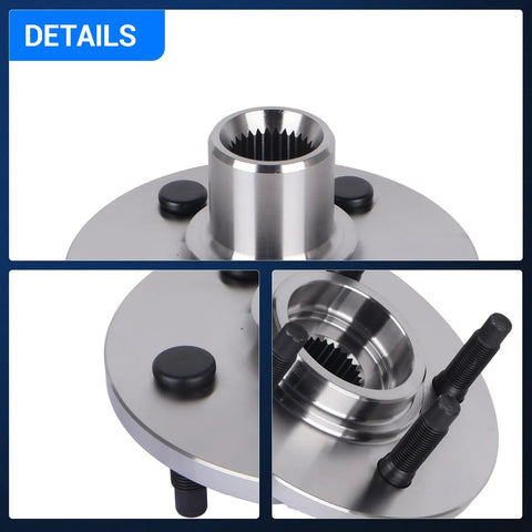 Rear Wheel Bearing And Hub Assembly 5 Lug Non ABS Fit Ford Explorer Mercury Mountaineer Lincoln Aviator And Explorer Sport Trac 2002 2010 2003 2005 2007 2010 Rear Left And Right Sides, close-up view