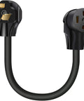 Beat Range Anxiety With Heavy Duty Universal Ev Charger Adapter Convert Dryer Plug To Outlet Level One And Two Electric Vehicle Charging Cable 220 Volt Nema Evse Connector - black universal charger adapter with NEMA plug.
