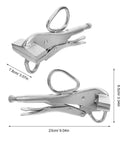 Auto Body Frame Pulling Clamp with Extra Wide Duckbill Jaw, Heavy Duty Locking Pliers for Sheet Metal Welding and Car Repair