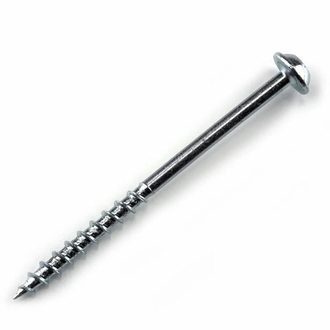 Zinc Pocket Hole Screws For Woodworking And Cabinetry Two And A Half Inch Coarse Thread Maxi Loc Head Indoor Use 250 Count Ideal For Softwood