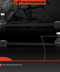 Rear Sway Bar Links Set For Ram 1500 Trucks 2011 2018 And 2023 1500 Classic 2019 2023, 2 Pack Stabilizer Bar Links, visible with components.