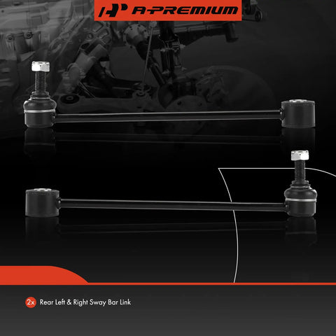 Rear Sway Bar Links Set For Ram 1500 Trucks 2011 2018 And 2023 1500 Classic 2019 2023, 2 Pack Stabilizer Bar Links, visible with components.