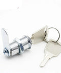 Mini Cam Lock With 2 Keys 12mm Diameter Zinc Alloy For Cabinet And Drawer Furniture Hardware Easy Install Durable Locking