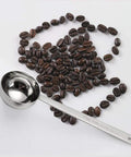 Stainless Steel Coffee Scoop With Long Handle Tablespoon 30 Ml 2 Pack Measuring Spoon With Coffee Beans