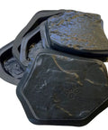 Set Of 6 Durable Flagstone Molds For Concrete Pavers And Garden Walkways Easy To Use Reusable Plastic Cement Molds For DIY Stepping Stones Pathways Backyard Decor And Garden Paths