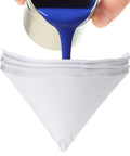 200 Pack 150 Micron Paint Strainers Cone Funnel With Fine Nylon Mesh Tip Keeps Paint Clean And Clog Free For Spray Guns