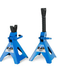 Beefy 3 Ton Steel Automotive Jack Stands With Adjustable Height 11.4 To 16.8 Inches Car Lift Stands For Garage Or Shop