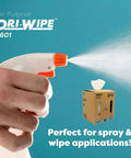 Heavy Duty All Purpose Cleaning Wipes 252 Count Center Pull Sheets Value Box used for spray and wipe cleaning applications.