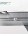 Gear roller of Extra Heavy Drawer Slides For Cabinets Offering Soft Closing Buffer Shock Absorption Dead Silent Cushioning.