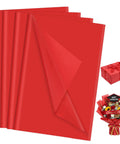 Red Gift Tissue Paper 160 Sheets 14 By 20 Inches Bulk Pack for Gift Bags DIY Crafts Weddings Parties Graduation Decor