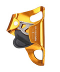 Beefy Lightweight Aluminum Chest Ascender For Rock Climbing And Rappelling, 10 To 13 Mm Rope Compatible, Solid Toothed Clamp Visible